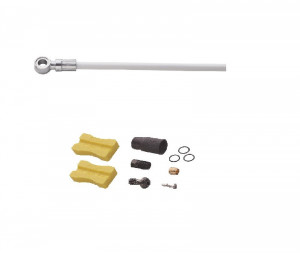 FURTUN SHIMANO ZEE SM-BH90-SBS 2000MM ALB AJUSTABIL STRAIGHT CONNECT TYPE BL (NEASAMBLAT) W/CONNECTING UNIT INCL. TL-BH61 AMBALAT IND.