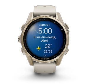 Garmin Fenix 8 - 43mm, AMOLED Soft Gold - Img 2