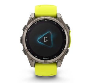 Garmin Fenix 8 - 47mm, Solar Sapphire Yellow/Graphite - Img 7