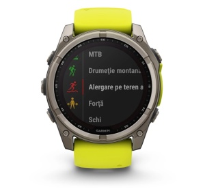 Garmin Fenix 8 - 51mm, Solar, Sapphire Amp Yellow - Img 5