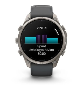 Garmin Fenix 9 Pro - inReach, 47mm Titan, cu curea din silicon Graphite/negru - Img 9