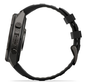 Garmin Fenix 9 Pro - inReach, 47mm Titan DLC Carbon Gray cu curea din silicon Black/Pebble Gray - Img 13