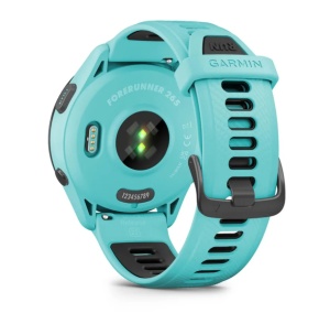 Garmin Forerunner 265 Ramă neagră cu carcasă Aqua şi curea din silicon Aqua/neagră - Img 6