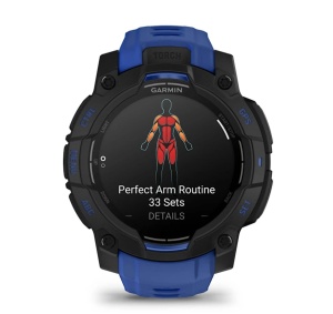 Garmin Instinct® 3 – 45 mm, AMOLED, Albastru - Img 4