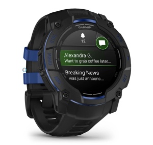 Garmin Instinct® 3 – 50 mm, AMOLED, Albastru - Img 3