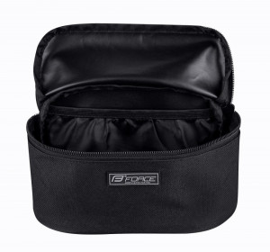 Geanta pe ghidon Force Roller Bud neagra - Img 3