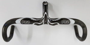 GHIDON/PIPA COMBO PRO STEALTH ROAD CARBON COMPOSITE MONOCOQUE 44CM 1 & 1-1/8 130MM (06)
