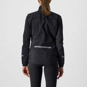Jacheta de ploaie Castelli Emergency 2 W, de dama, Negru, XL