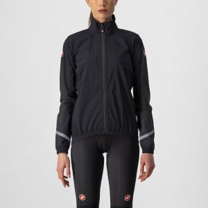 Jacheta de ploaie Castelli Emergency 2 W, de dama, Negru, XL - Img 5