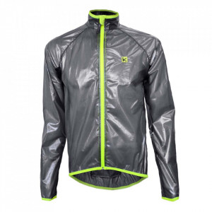 Jacheta ploaie FUNKIER Ravenna Storm Kids - Clear Grey/Yellow 12 ani - Img 3