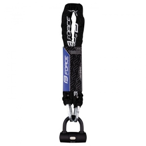 Lacat cu zale Force 100 cm/ 10 mm negru - Img 3
