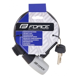 Lacat Force Ron 185 cm/ 8 mm negru - Img 3