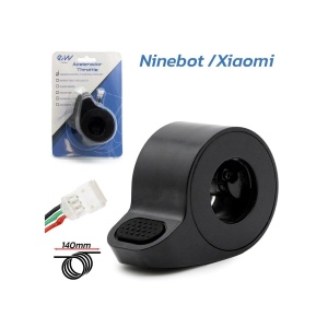 Maneta acceleratie trotineta electrica Xiaomi si Ninebot conector JST ZH neagra