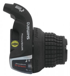 MANETA DE SCHIMBATOR SHIMANO TOURNEY SL-RS35-6R DREAPTA 6 VIT. REVO CABLU 2050MM OGD (WINDOW TYPE) AMBALAT IND.