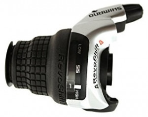 MANETA DE SCHIMBATOR SHIMANO TOURNEY SL-RS41-L 3-VIT.(SIS) REVO SHIFTER CABLU 1800MM CU O.G.D.(DIAL TYPE) VRAC