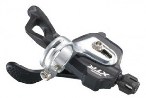 MANETA DE SCHIMBATOR SHIMANO XTR SL-M980-A STANGA 3 VIT. FARA OGD CABLU 1800MM CAMASA 1200MM NEAGRA AMBALAT IND.