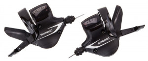 MANETE DE SCHIMBATOR SHIMANO ACERA SL-M360 8X3 VIT. CABLURI SUS 2050MM/1800MM CAMASA NEAGRA SP40 600MM/600MM/300MM CU OGD AMBALAT IND.