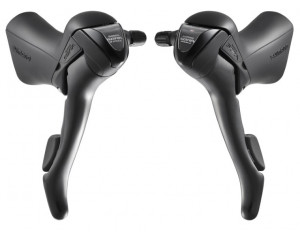 MANETE SCHIMBATOR/FRANA SHIMANO SORA ST-3500 9X2 VIT. CABLU 1700MM/2000 CAMASA SP41 NEAGRA 600X600X300MM FARA CABLURI FRANA FARA STOPERE CU REGLAJ CABLU AMBALAT IND.