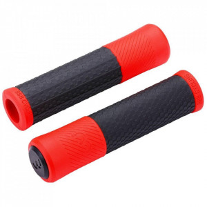 Mansoane BBB Viper 130mm Negru/Rosu - Img 2