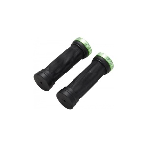 Mansoane Reverse Youngstar Lock-on 98/28mm negru/verde - Img 1