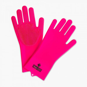 Manusi de curatare Muc-Off Deep Scrubber Pink M - Img 2
