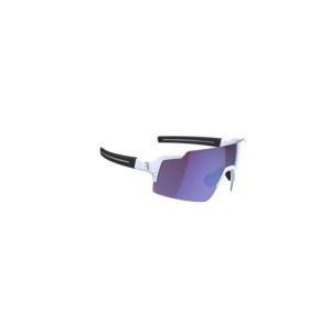 Ochelari BBB BSG-70 FullView HC lentile Albastre tip oglinda Alb Mat - Img 8