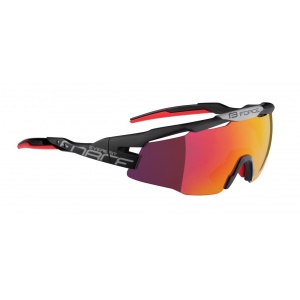 Ochelari Force Everest lentila rosie oglinda negru mat - Img 7