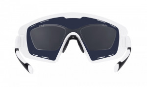 Ochelari Force Ombro Plus, lentila rosie, alb mat - Img 4