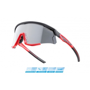 Ochelari Force Sonic lentila fotocromata negru/rosu