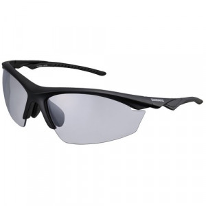 OCHELARI SHIMANO CE-EQX2PH MAT BLACK/BLACK LENTILE PHOTOCHROMIC GREY HYDROPHOBIC/YELLOW HYDROPHOBIC (18)
