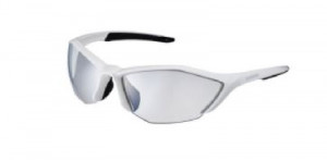 OCHELARI SHIMANO S61R-PL MAT BLACK/WHITE LENTILE POLARIZED GREY SILVER MIRROR LENTILE ADD. HYDROPHOBIC YELLOW (16)