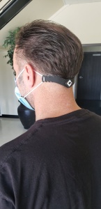 ODI Band for Ear-Saver-Strap 5 Stk., black/pink - Img 2