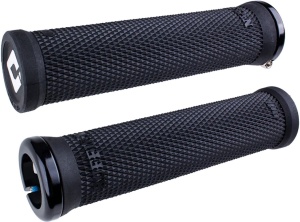 ODI Grips Ruffian V2.1 Lock-On black w/ black clamps 135mm