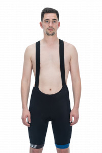 PANTALONI CUBE TEAMLINE BIB SHORTS BLACK BLUE L - Img 2