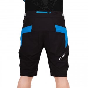 PANTALONI CUBE TEAMLINE SHORTS BLACK BLUE XS - Img 2