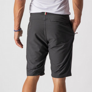 Pantaloni scurti casual Castelli Milano, Negru, XL - Img 2