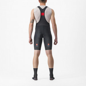Pantaloni scurti cu bretele Castelli Entrata 2, pentru barbati, negru, XXXL - Img 2