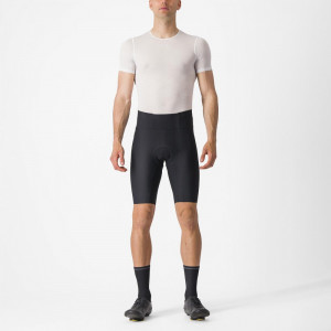 Pantaloni scurti cu bretele Castelli Espresso, Negru, XXL