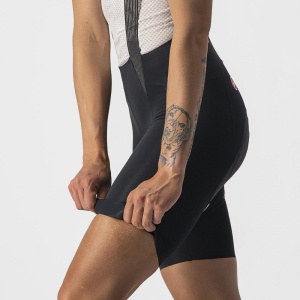 Pantaloni scurti cu bretele Castelli Free Aero RC W, de dama, Negru, M - Img 3