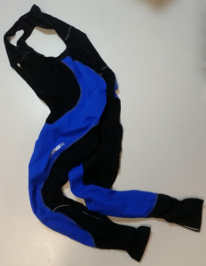 PANTALONI SHIMANO PERFORMANCE PREMIUM WFG CU BRETELE FARA BAZON NEGRU/ALBASTRU