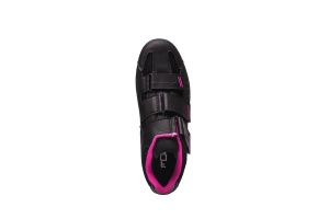 Pantofi ciclism FLR F-55 III Elite Mtb - Negru/Roz 41 - Img 4