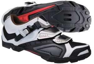 PANTOFI CICLISM SHIMANO MTB SH-M162 WHITE/BLACK (14)