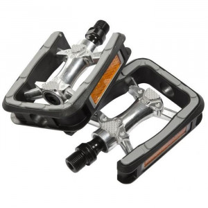 PEDALE CUBE RFR COMFORT CMPT Negru/argintiu - Img 3