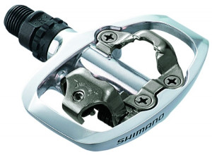 PEDALE SHIMANO SPD PD-A520 FARA CATADIOPTRII CU PLACUTE (SM-SH51) AMBALAT IND.