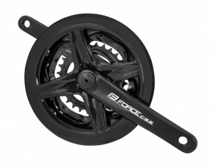 Pedalier Force C8.5 Al 48/38/28T 170 mm negru - Img 2