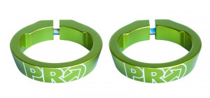 PIULITA DE STRANGERE SET PRO FOR GAP CAPS/HANDLEBAR ENDPLUGS GREEN (16)