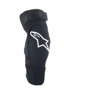 Protectii Genunchi Alpinestars A-Impact Plasma Elite Knee Protector Black White L - Img 2