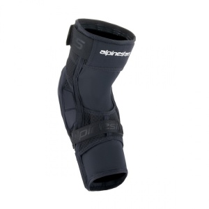 Protectii Genunchi Alpinestars A-Impact Plasma Elite Shield Knee Protector Black White S - Img 4