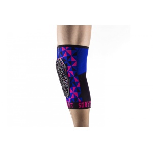 Protectii genunchi Seryt Arlecchino Pink Blue S - Img 8