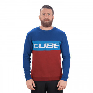 PULOVER CUBE SWEATER LOGO TEALINE XXL